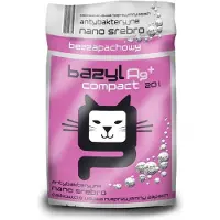 Bazyl Żwirek dla kota Celpap Ag+ Compact naturlig 20 l