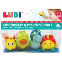 Ludi Badeleke - Insekter - 4 Deler - - OneSize - Badeleker