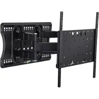 Multibrackets M VESA Super Slim Tilt & Turn Plus HD - Monteringssett (leddarm) - for flatpanel - svart - skjermstørrelse: 42-80 - veggmonterbar