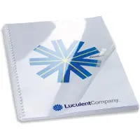 GBC Indbindingsomslag A4 250 micron klar PVC (50 stk.)