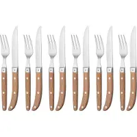 WMF Ranch - Steak knife/fork set - 12 stk. - 24 cm - rustfritt stål