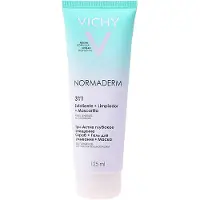 VICHY 3-i-1 Normaderm Skrubb+rens+maske 125ml