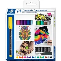 Staedtler Permanent Markør Assortert 14 Enheter