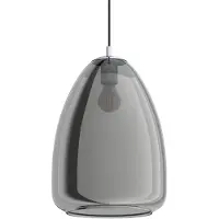 Eglo ALOBRASE pendant Ø300 mm black-transparent