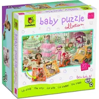 Ludattica Dudu Baby Collection Bygåtepuslespillet