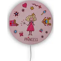 Niermann Standby Vegglampe Princess med bryter og plugg