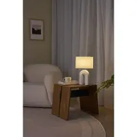 Pauleen Glow of Purity bordlampe, hvit/beige