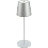 Briloner LED-bordlampe 7508014 matt krom 2 700 K IP44 Touchdim