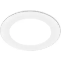 Briloner Jeft LED-innfellingslampe, Ø 17 cm, hvit, 4000 K, ikke dimbar