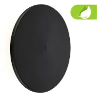 Briloner Aurora utendørs vegglampe, svart, berøringsdimmer, IP54