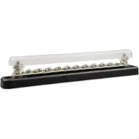 Victron Energy Skinneskinne 150A 2P med 20 skruer + deksel
