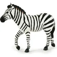 Papo Sebra hann - H: 11 cm - - OneSize - Lekedyr
