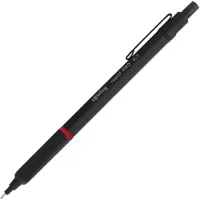 Rotring Rapid Pro Mechanical Pencil | HB 0.5 mm Lead Propelling Pencil | Reduced Lead Breakage | Matte Black Full-Metal Barrel