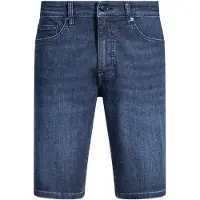 BOSS for man. 50537815 Shorts Delaware Bo blue (38), Casual, Cotton, Denim
