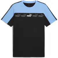 Puma Around The Block Tee Men, Clothing, Light Blue, L