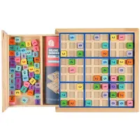 Kärkkäinen Sudoku i tre med 90 tallbrikker og spillbok