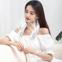 24hShop Bærbar og kjølende nakkevifte