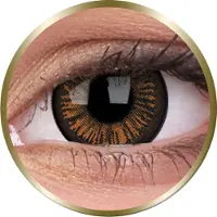 24hShop Fargede Linser Big Eyes Brun