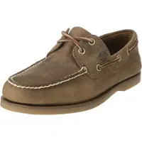Timberland for man. TB01001R2141 Classic brown leather boat shoes (43), Casual