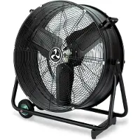 CasaFan gulvvifte vindmaskin DF600 Eco 123 B (Ø x H) 71 x 77 cm x 77 cm svart (matt) (306080)