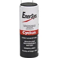 Enersys Hawker Cyclon DT Blybatteri 2 V 4.5 Ah Blyfleece (Ø x H) 34 mm x 103 mm Fladstik 4,8 mm Vedligeholdelsesfri, Batteri-egenskaber, Cyklusstabilt, Lav