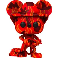 Funko POP! Disney Mickey Brannmann (eksklusiv) (kunstnerserie)