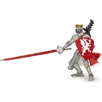 Papo Rød Dragon King - H: 21 cm - - OneSize - Lekefigur