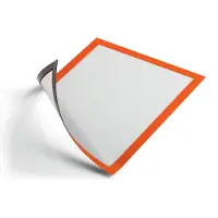 Durable DURAFRAME MAGNETIC - Dokumentholder - for A4 - magnetisk - oransje (en pakke 5)