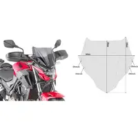 Givi 1176a Kawasaki Z 900/honda Cb 500 F Frontrute