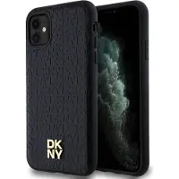 DKNY Dkhmn61pshrpsk Iphone 11xr 6.1 Leather Monogram Pattern Telefondeksel