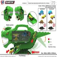 Teamsterz HTI Toys Beast Machines Dino Destroyer med 4 deler