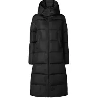 Save the Duck for woman. D40270W-MEGA21 Mega quilted coat black (M), Casual, Nylon