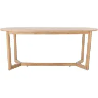 Bloomingville Serrone spisebord, natur, gummitre