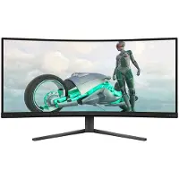 Philips Evnia 3000 34M2C3500L - LED-skjerm - gaming - kurvet - 34" - 3440 x 1440 WQHD @ 180 Hz - Fast VA - 300 cd/m² - 4000:1 - HDR10 - 1 ms - 2xHD...