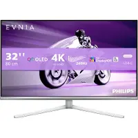 Philips Evnia 8000 32M2N8900 - OLED-skjerm - gaming - 32" (31.5" synlig) - 3840 x 2160 4K @ 240 Hz - 1000 cd/m² - 1500000:1 - DisplayHDR 400 True B...