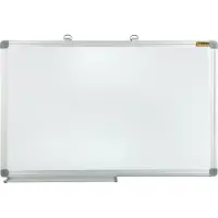 Idena Whiteboards Whiteboard 40x60cm aluminium 60,0 x 40,0 cm malt stål hvit