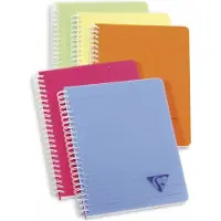 Clairefontaine Notesbog Clairefontaine Linicolor, A5, ternet, 90 ark