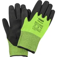 Uvex C500 foam, Sort, Grønn, Voksen, Voksen, Unisex, 1 stykker, Polyethylen, Viskose, Polyamid, Fiberglass