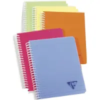 Clairefontaine Notesbog Linicolor A5 linjeret