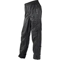 Vaude Men's Fluid Full-zip Pants II, regnbukser, herre, svart