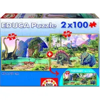 LatestBuy Toy Box 2x100 Dino World