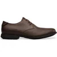 Camper for man. 18552-075 Leather shoes 1913 brown (42), Flat, Laces, Casual