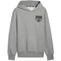 Puma Posterize Basketball Hoodie Men, Clothing, Medium Gray Heather, XXL