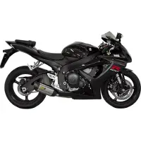 MIVV Suono Suzuki Gsx-r 600/gsx-r 750 2006-07 S.021.l7 Homologert Slip On Lyddemper