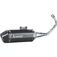 Akrapovic Racing Line Vespa Primavera 125-150ie/sprint 125-150ie S-ve125r2-hzbl Ikke-homologisert Komplett Eksosanlegg