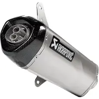 Akrapovic Slip-on Line Vespa Gts300/sei Giorni/hpe 08-20 S-ve3so9-hrss Ikke-homologert Slip-on Lyddemper