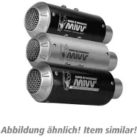 MIVV Mk3 Yamaha Mt-10/fz-10 2016-22 Y.057.lm3x Homologert Slip On Lyddemper