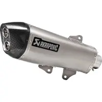 Akrapovic Slip-on Line Yamaha X-max 400 18 S-y4so18-hraass Ikke-homologert Slip-on Lyddemper