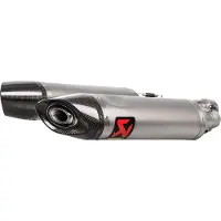 Akrapovic Slip-on Line Aprilia Shiver 900 17-19 S-a9so1-hdt/1 Homologert Lyddemper