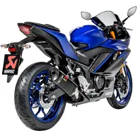 Akrapovic Slip-on Line Yamaha Mt-03 19 S-y2so16-hapc/1 Ikke-homologert Slip-on Lyddemper